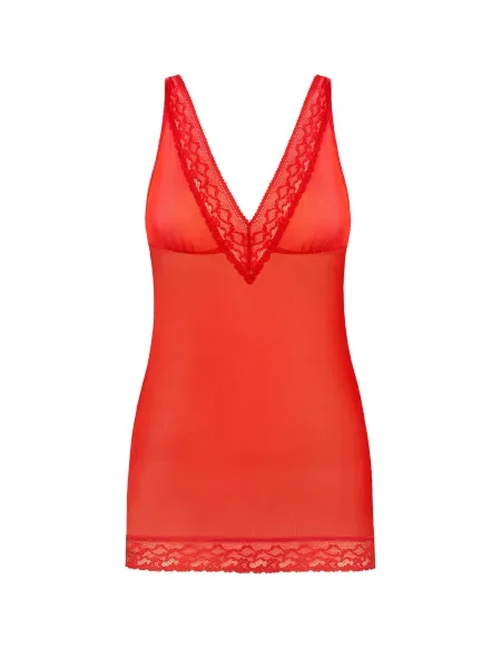 TEYLI Spalna srajca Herty' rdeča