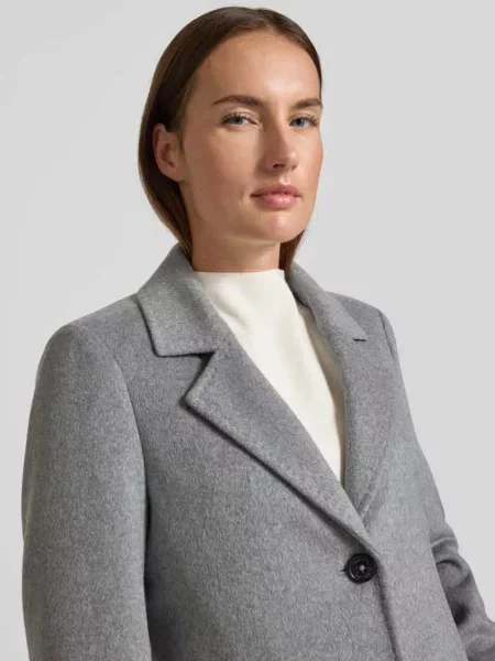 Płaszcz o kroju regular fit z dodatkiem wełny S.oliver Red Label