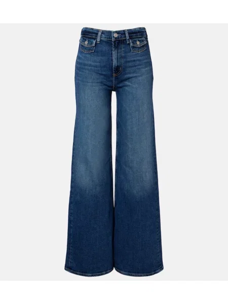 Jeansy Citizens Of Humanity z wysoką talią niebieskie