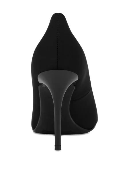 Pantofi cu toc Love Moschino cu imagine negru