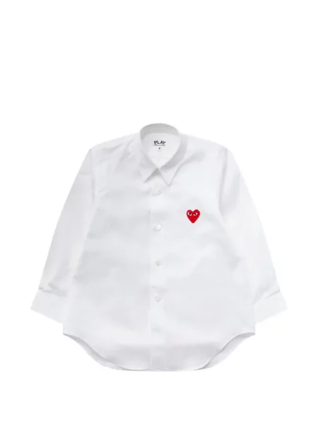 Koszula dziecięca Comme Des Garcons Play biała