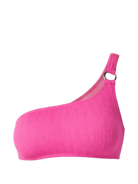 Top Michael Michael Kors cu un umăr gol alb