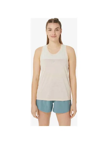 T-shirt bez rękawów ASICS Race XL biały