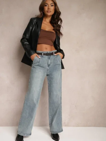 Pantaloni Other albastru