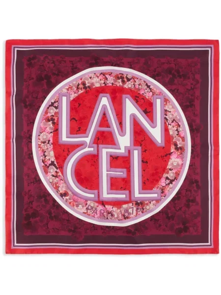 Fular Lancel de mătase cu imagine