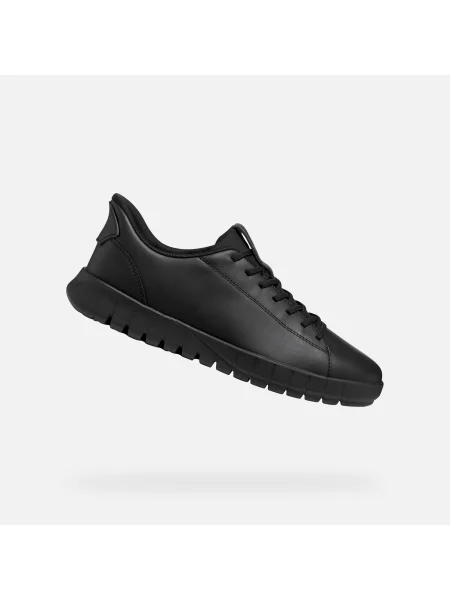 Sneakerși Geox negru