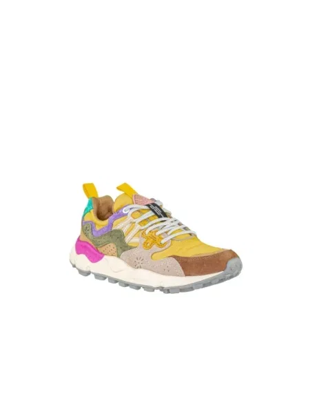 Sneakersy Flower Mountain zamszowe w kwiatki