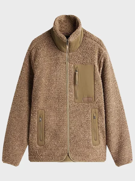 Куртка Tommy Hilfiger Тедді бежева