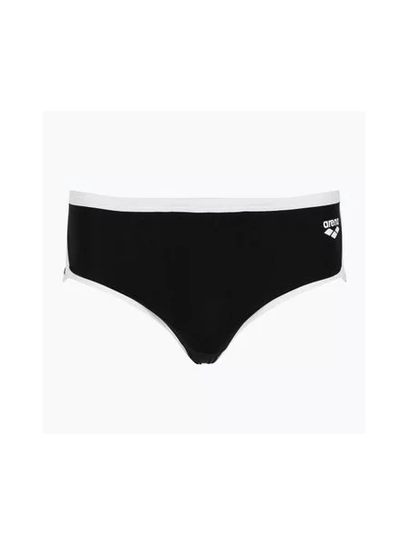 Плавки arena Icons Swim Low Waist Short Solid black/white білі