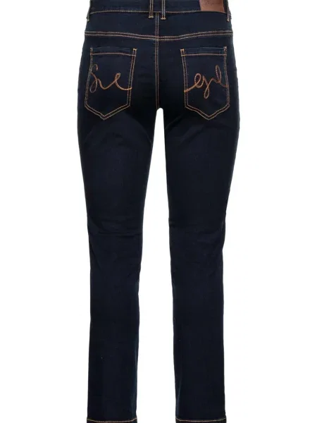 SHEEGO Kavbojke denim črn