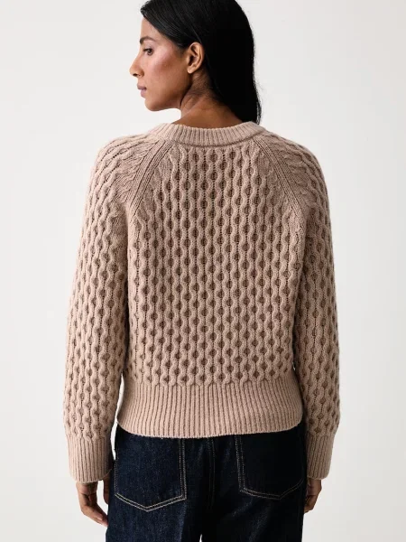 Calvin Klein Jeans sweter z wełną beżowy
