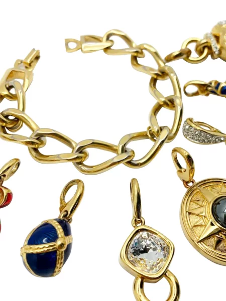 Μενταγιόν Jennifer Gibson Jewellery χρυσό