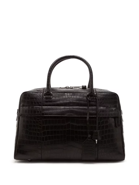 Geantă de călătorie Dolce & Gabbana din piele negru