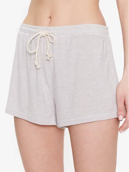 Dorina Пижамени шорти Hoya сив