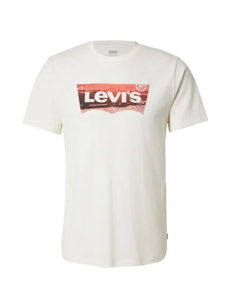 LEVI'S ® Tricou Classic Graphic Tee roșu / roșu pepene lână alb