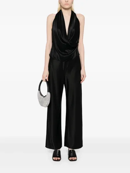 Pantaloni Reformation negru