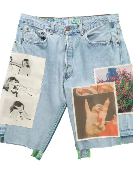 Pantaloni scurți Better With Age albastru