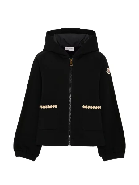 Bluza z kapturem dziecięca Moncler Enfant czarna