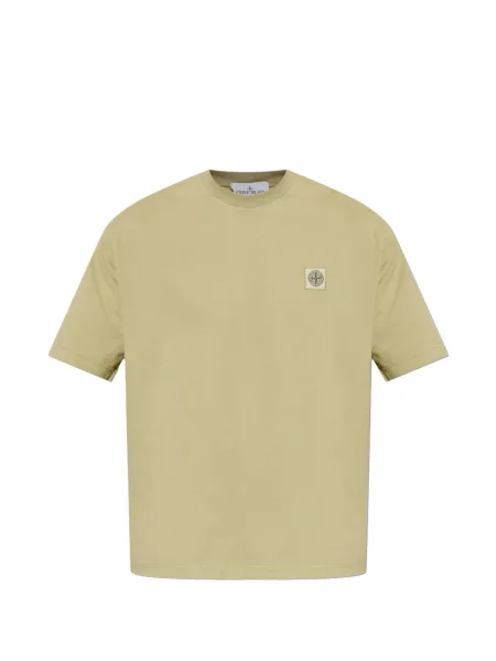 Póló Stone Island strasszokkal zöld