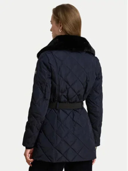 LAUREN RALPH LAUREN Pūkinė striukė Tamsiai mėlyna