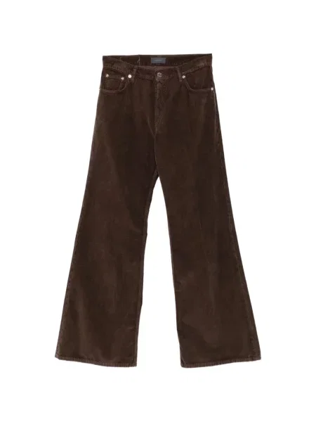 Pantaloni Haikure evazate maro