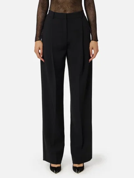 Брюки Elisabetta Franchi черные