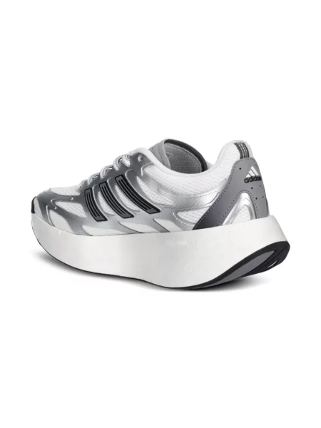 Spodnie cargo Adidas z kapturem z autografem do biegania białe