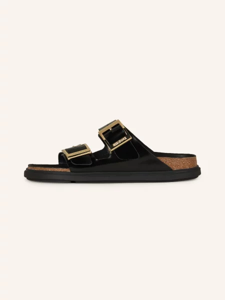 Klapki Birkenstock na sprzączkę klasyczne czarne