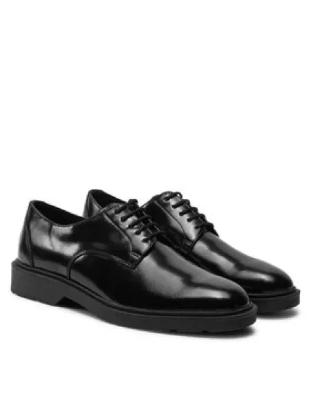 Šněrovací polobotky Jack&jones černé