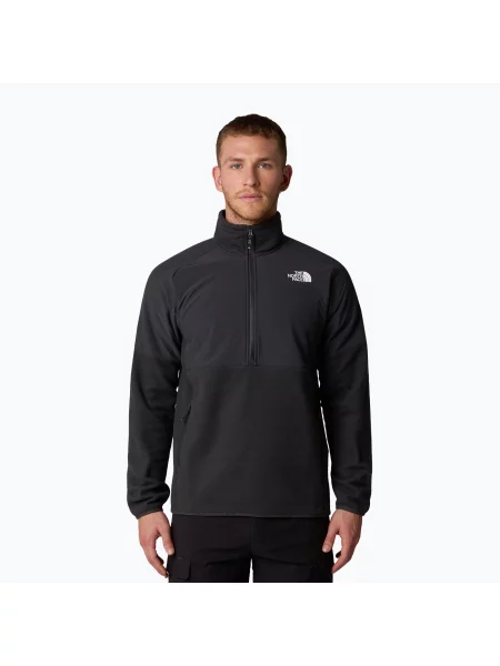 Mikina The North Face Glacier Heavyweight asphalt grey/tnf black černá