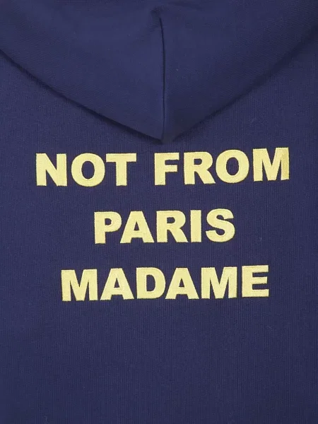 Hoodie Drôle De Monsieur μπλε