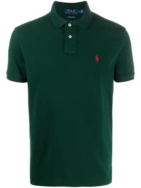 Polo Polo Ralph Lauren με αυτόγραφο κόκκινο