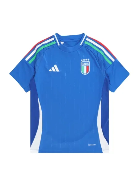 ADIDAS PERFORMANCE Tricou funcțional Italien albastru / galben / verde alb
