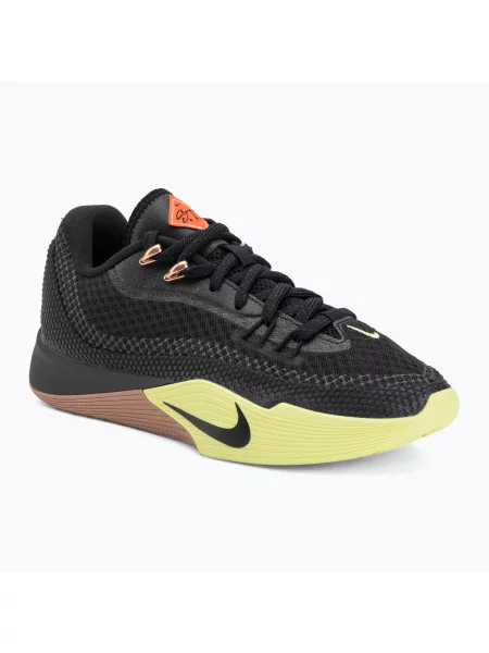Încălțăminte de baschet pentru bărbați Nike Street Flare black/light lemon twist/desert dust/black negru
