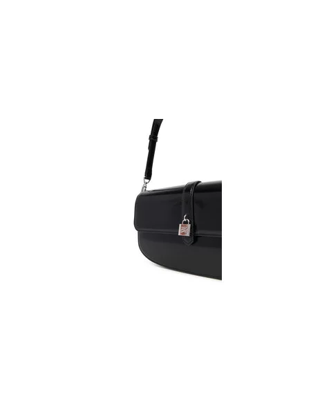 Ročna torba KARL LAGERFELD črna