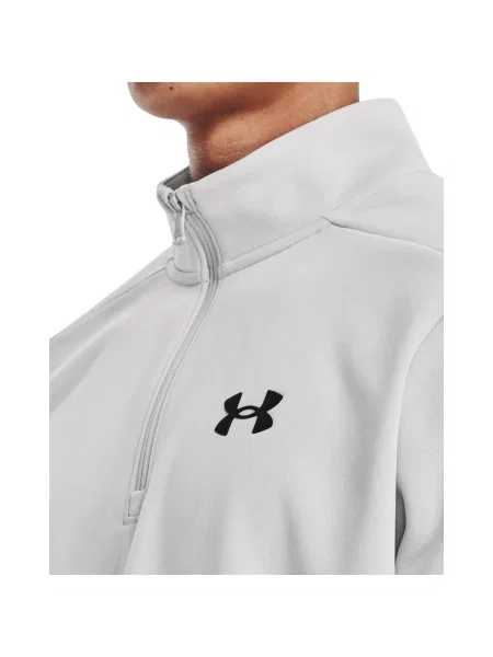 Fleecová mikina Under Armour sivá
