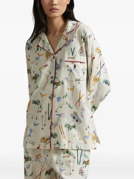 Șosete Polo Ralph Lauren cu 5 buzunare cu broderie tricotate albastru