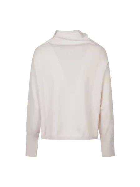 Sweter z golfem Aragona z długim rękawem beżowy