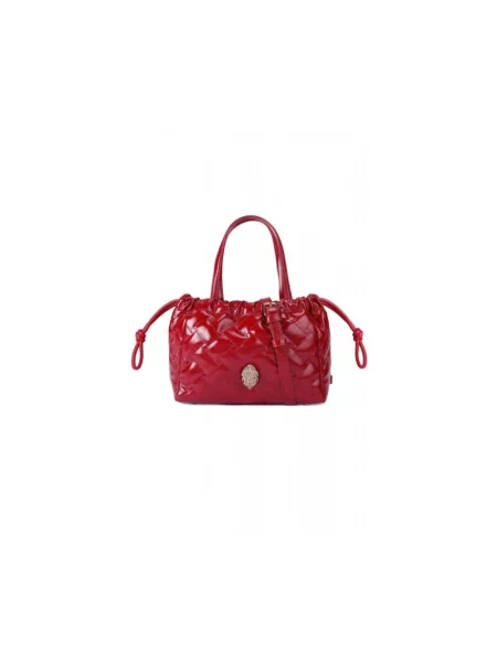 Shopperka Kurt Geiger skórzana czerwona