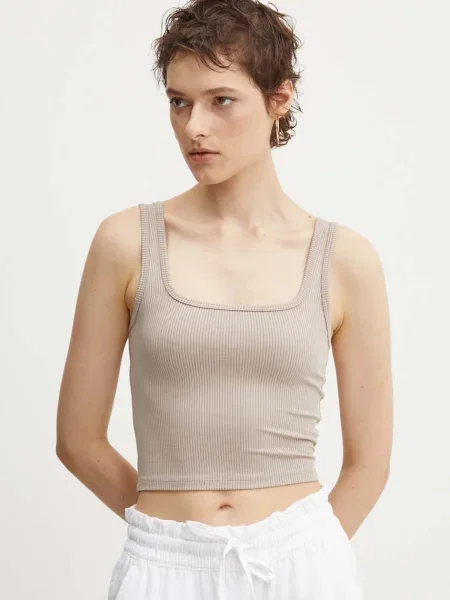 Top Hollister Co. béžový