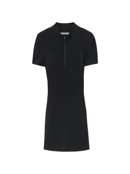 Rochie mini Alexander Wang cu autograf negru