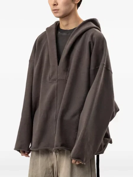 Mikina s kapucňou Rick Owens Drkshdw sivá