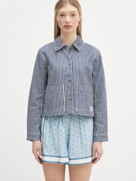 A.P.C. geacă jeans Veste Frida albastru