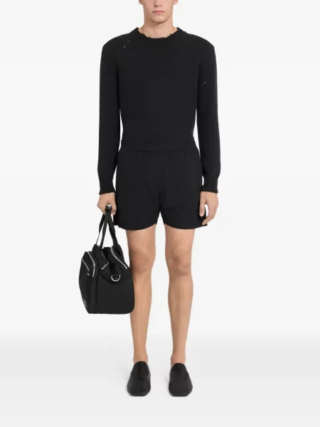 Шорти Mm6 Maison Margiela черно