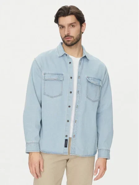 Jeans srajca Vans modra