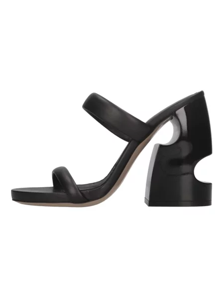 Klapki mules Off-white białe
