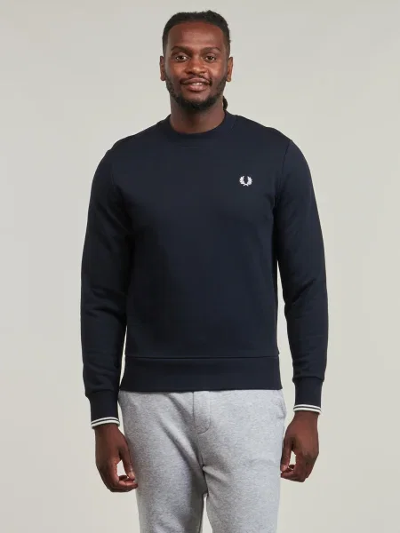 Mikina bez kapucne Fred Perry modrá