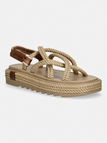 Bohonomad sandale pentru femei BODRUM bej