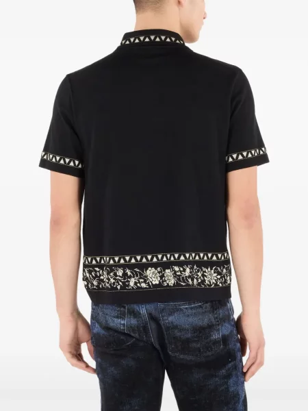 Polo Roberto Cavalli ζακάρ μαύρο