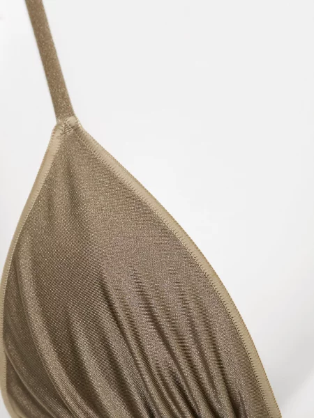 Bilali The Label Trójkątny Stanik Bikini Maja gruen khaki